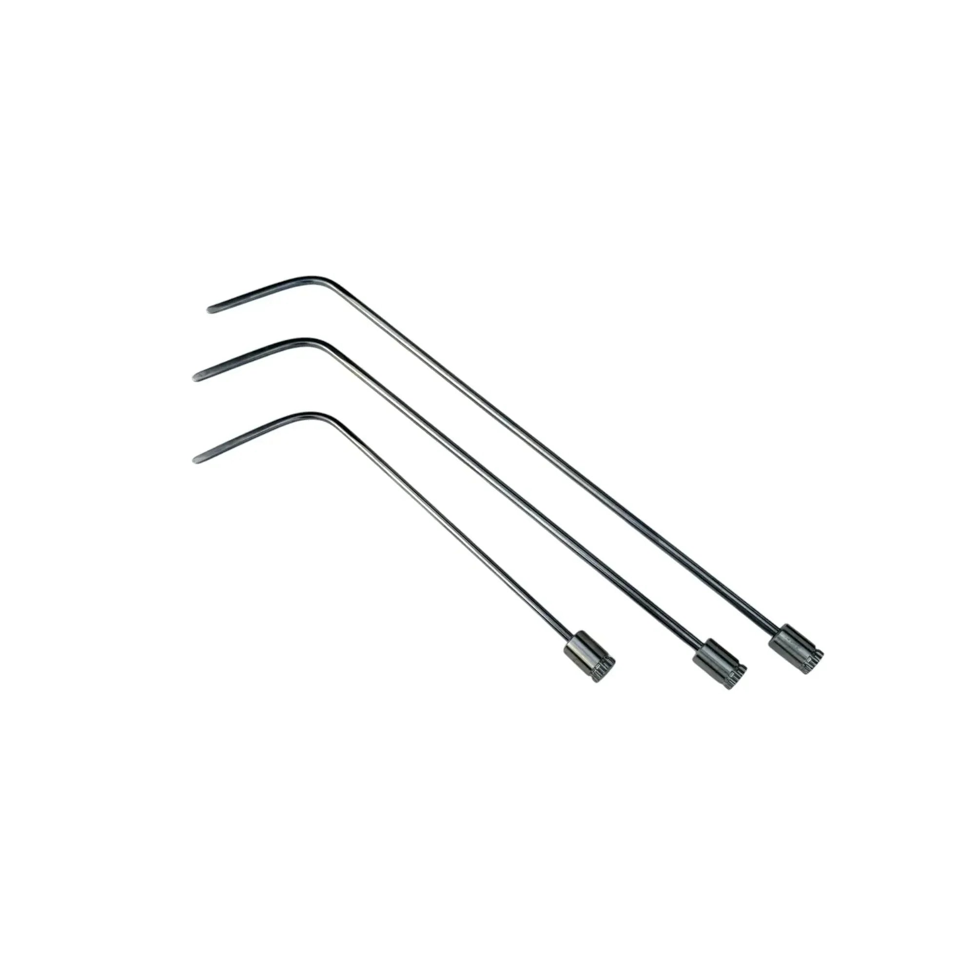 InoxPDR Berlin Edition 360° Rotatable Steel Dent Repair Rods with Round Tips InoxPDR